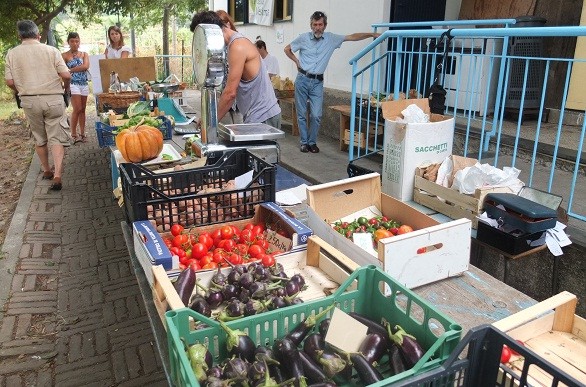 mercatino dell'ex-scuola della Vesima Contadini della Vesima